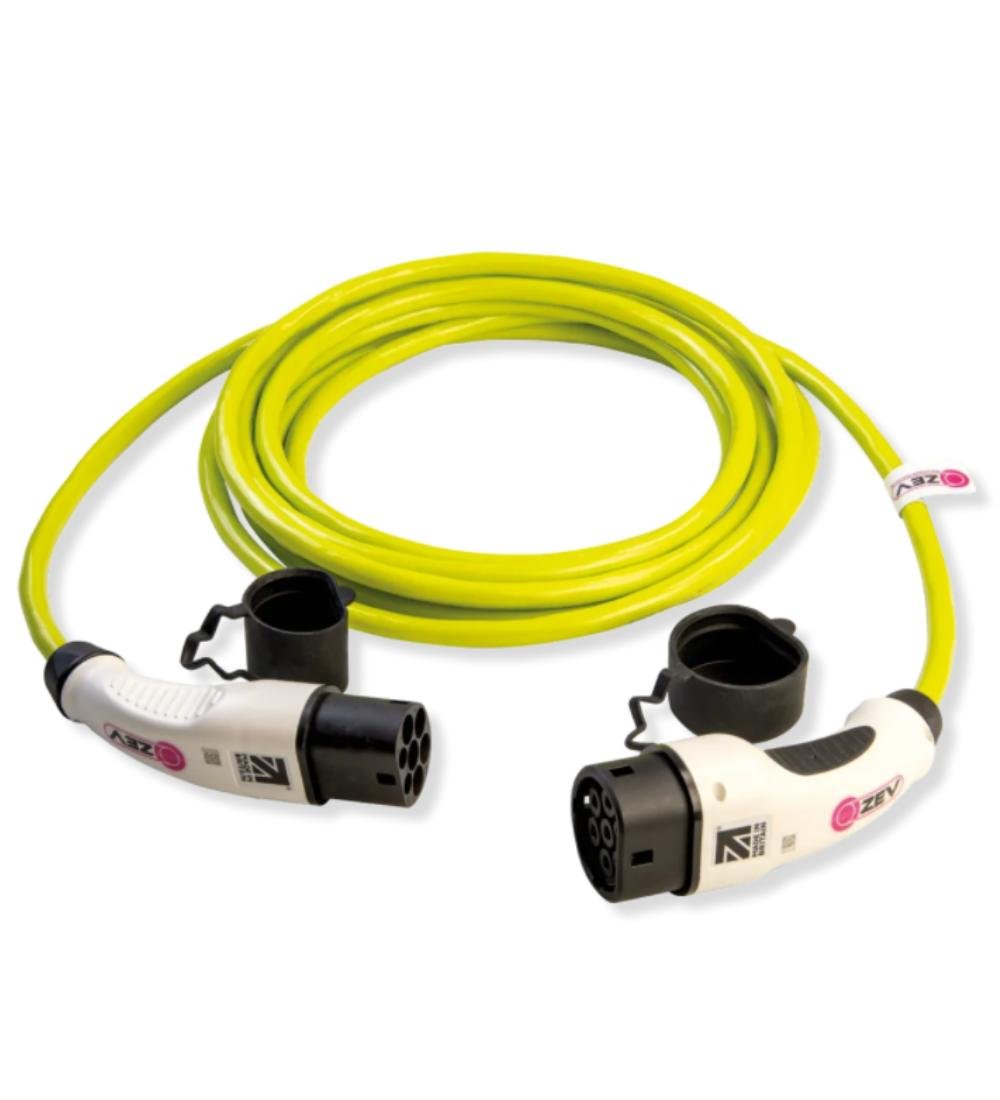 EV Charging Cable 10m EV Charging Cable (Hi Vis Lime Green)