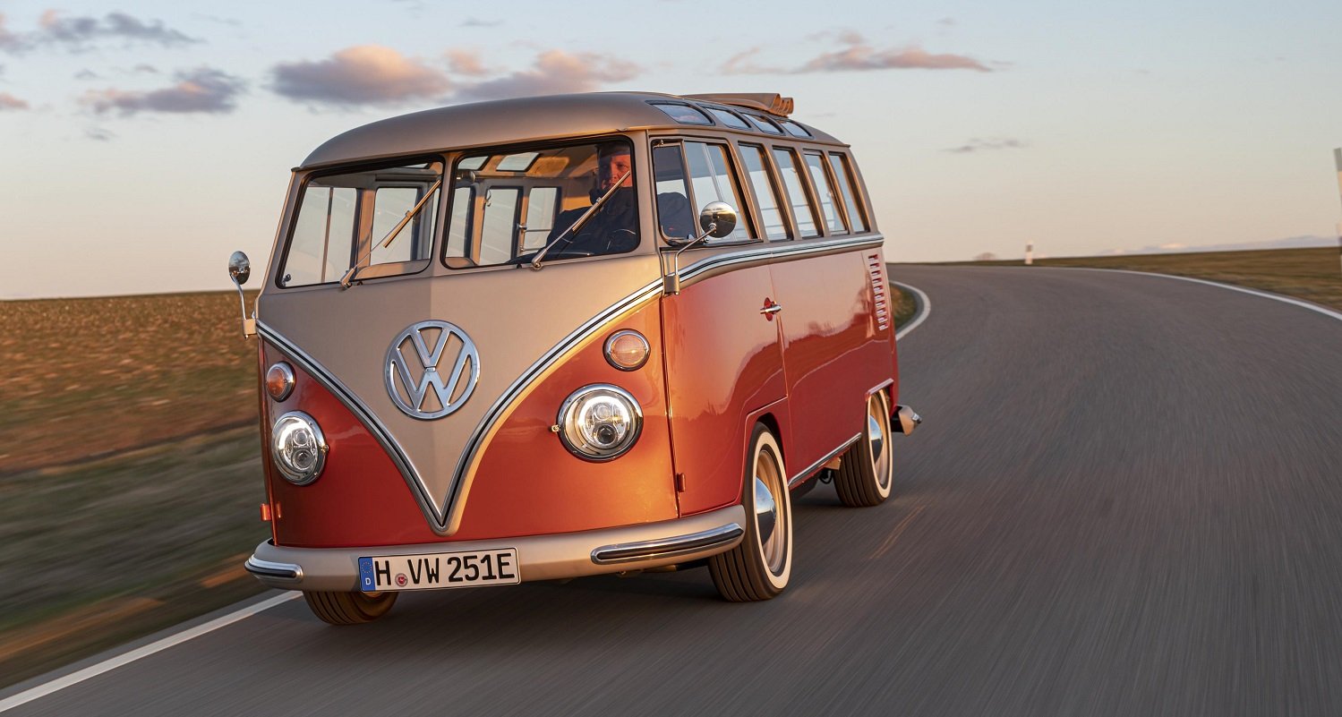VW reveals electric 1960s Transporter 